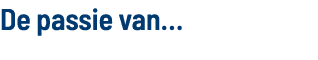 De passie van 