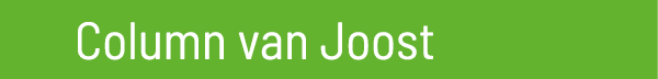 Column van Joost 